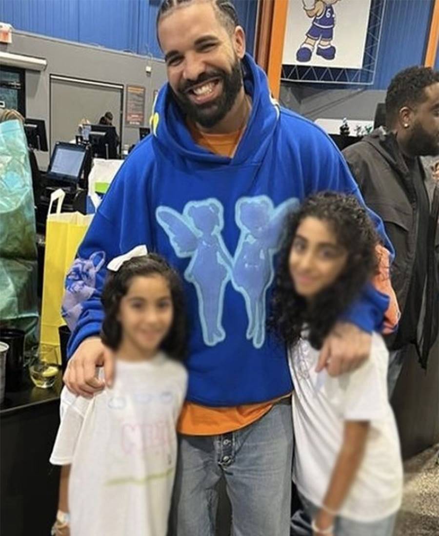 Drake Blue Hoodie
